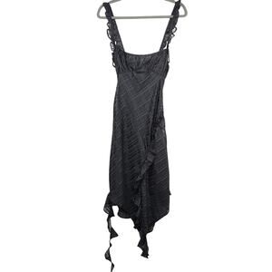 Elegant Black Midi Dress